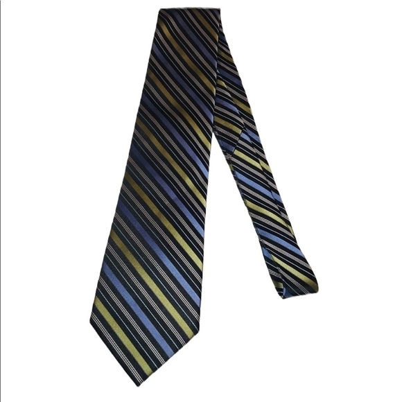 CLAIBORNE Men’s Silk Striped Tie *3 for $15* - Picture 2 of 5